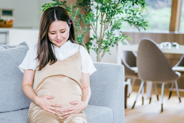 出産が楽しみな妊婦